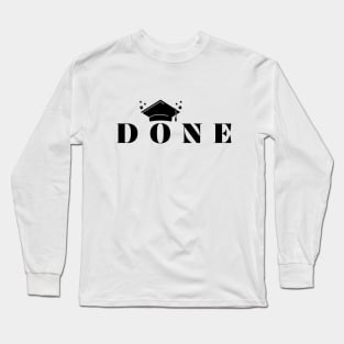 GRAD Funny Graduation Long Sleeve T-Shirt